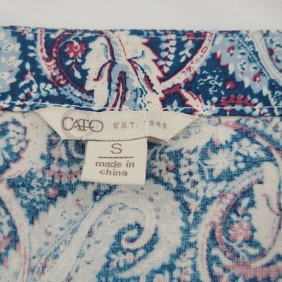3 For$20 Cato Multi color design top size S - Picture 2 of 7